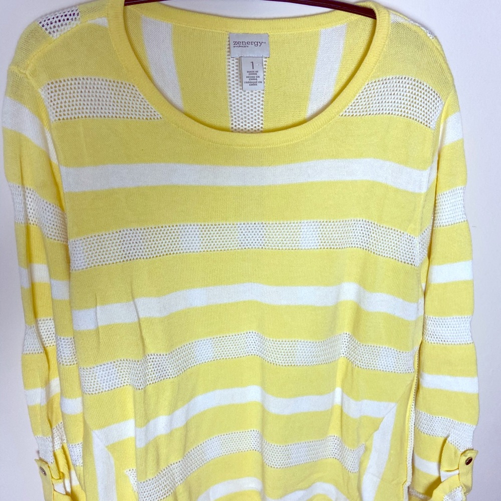 Chico’s striped sweater